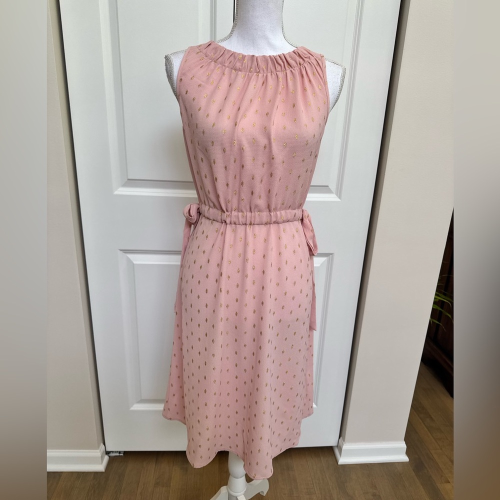 Juicy Couture - Gold dots Sleeveless Dress (medium)